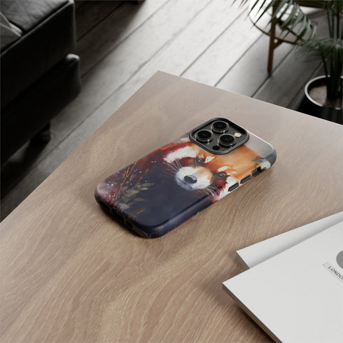 Red Panda in Watercolor - Impact Resistant Phone Case